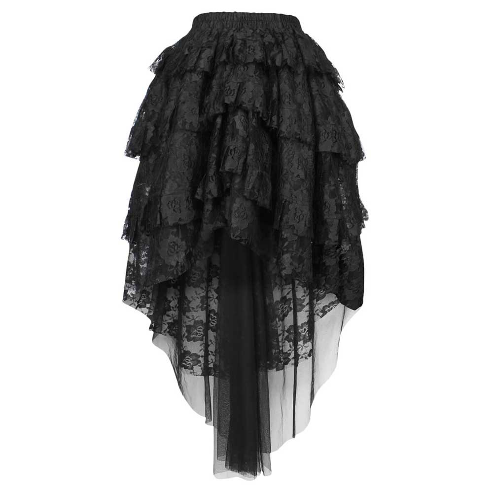 Attitude Corsets - Victorian skirt Jupe haute - Noir